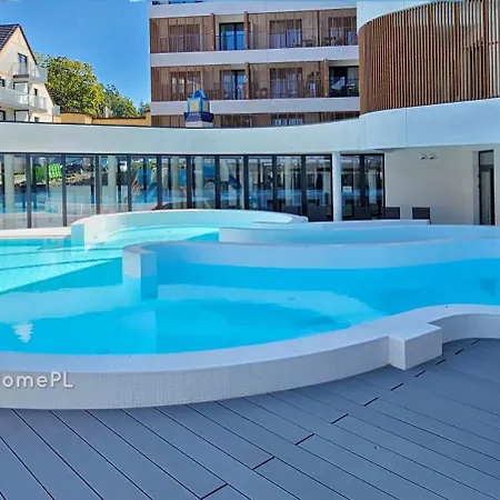 Holiday Home Baltic Waves Resort A320 Balkon, Sauna, Basen, Gym Gratis Miedzyzdroje Exterior photo