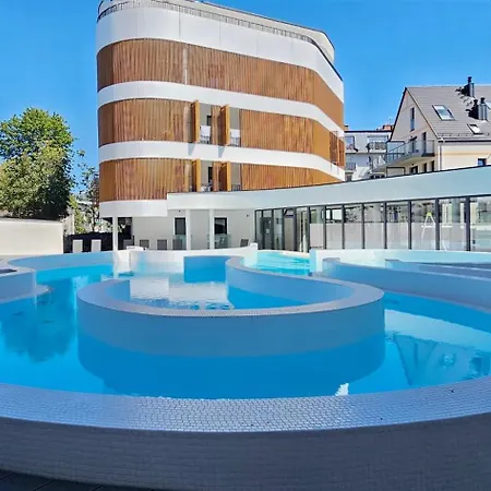 Holiday Home Baltic Waves Resort A320 Balkon, Sauna, Basen, Gym Gratis Miedzyzdroje Exterior photo