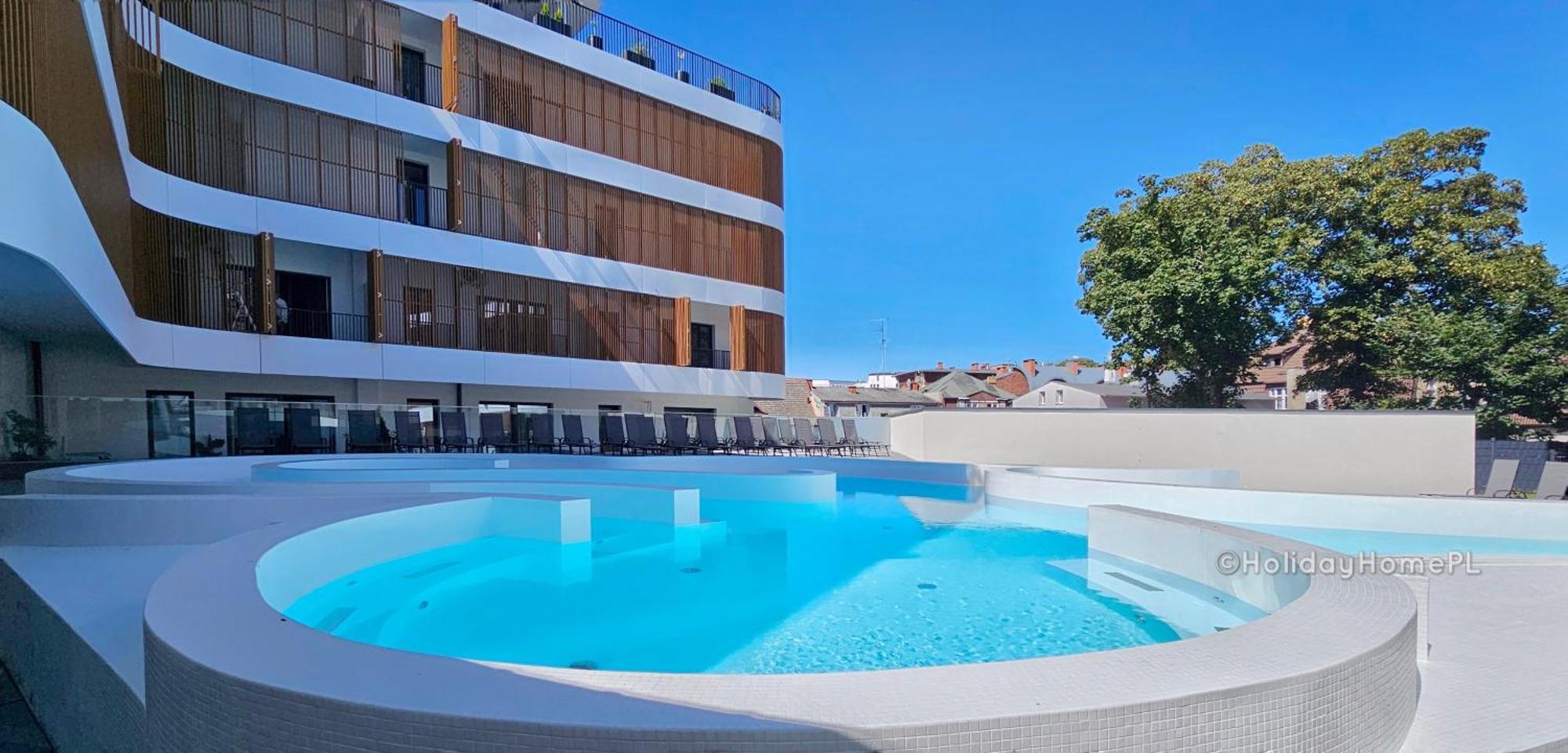 Apartment Baltic Waves A320 Balkon, Sauna, Basen, Gym Gratis Miedzyzdroje
